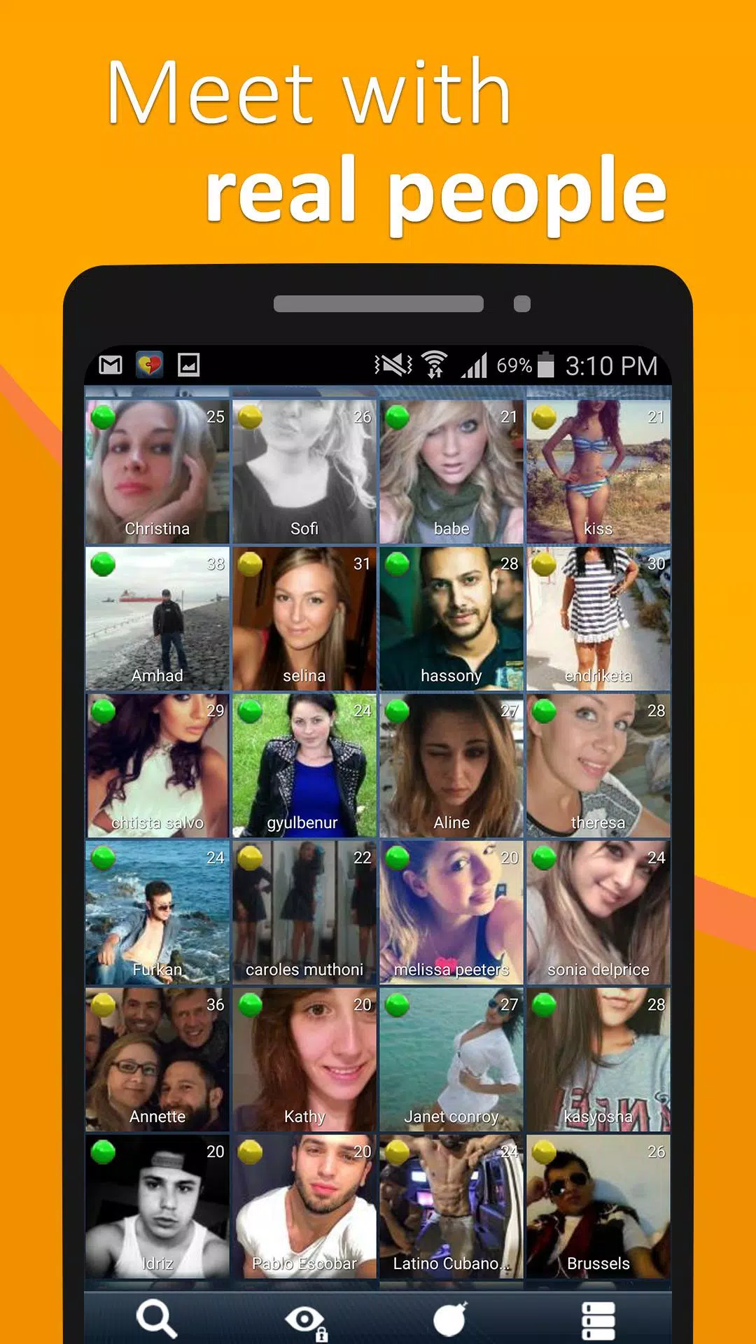 Meet24 - Love, Chat, Singles 螢幕截圖 0