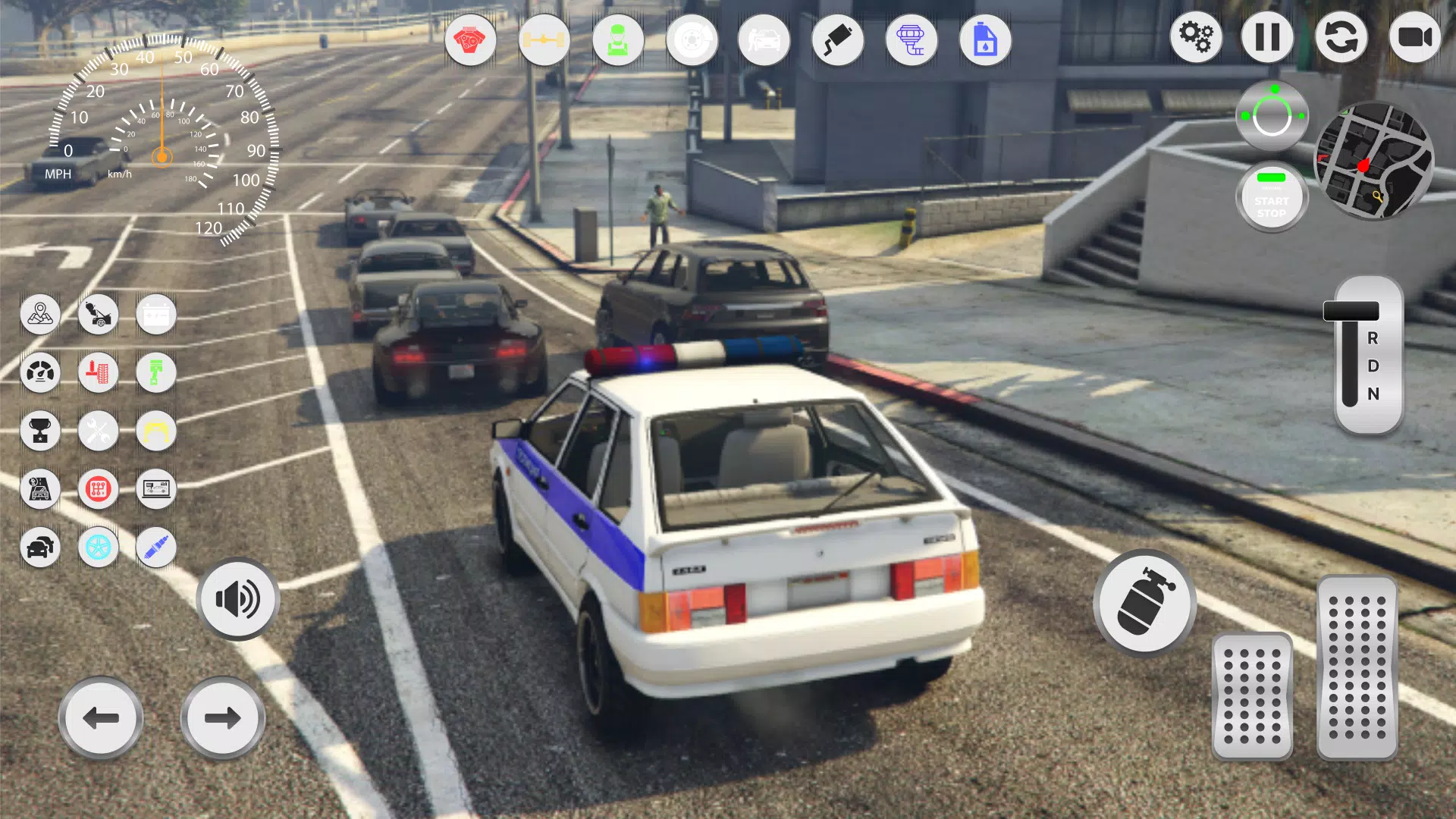 Lada 2114 Police Pursuit Capture d'écran 3