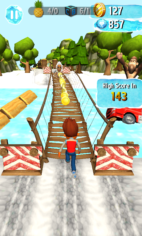 Super Ryder Snow Rush Screenshot 2