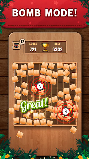 Wooden 100 Block Puzzle Game Screenshot 2