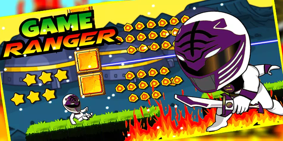 Superheroes Dino Rangers Dash Скриншот 1