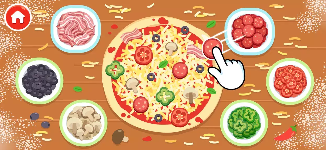 Pizza Cooking Games for Kids স্ক্রিনশট 0