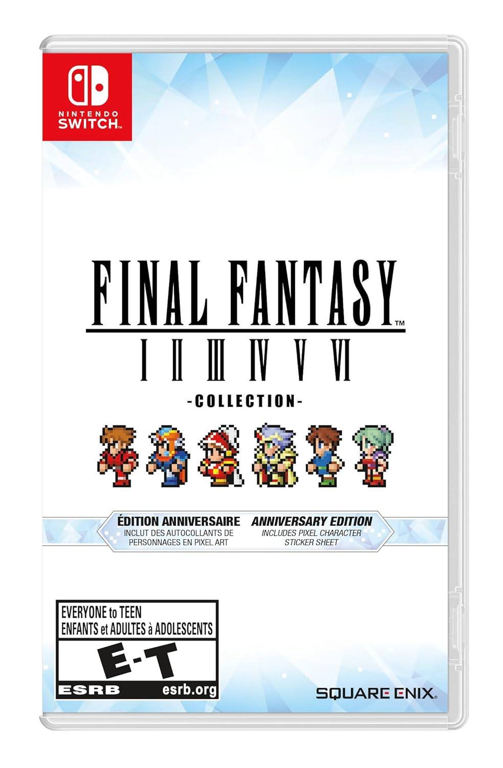 Final Fantasy I-VI Anniversary Edition raakt aller tijden lage prijs op Amazon