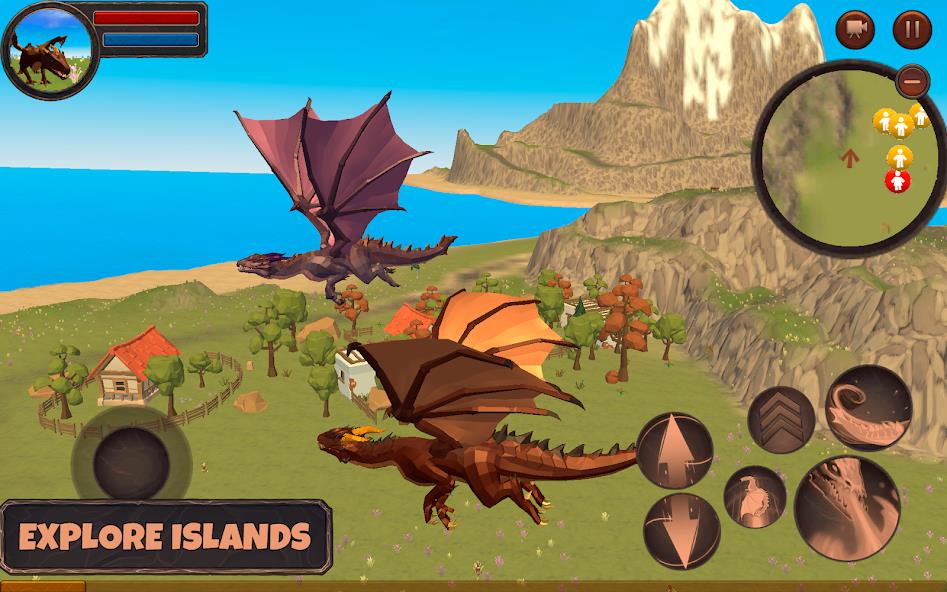 Dragon Simulator 3D Mod スクリーンショット 0