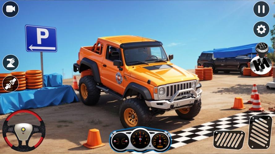 Offroad 4x4 Jeep Driving Games 螢幕截圖 2