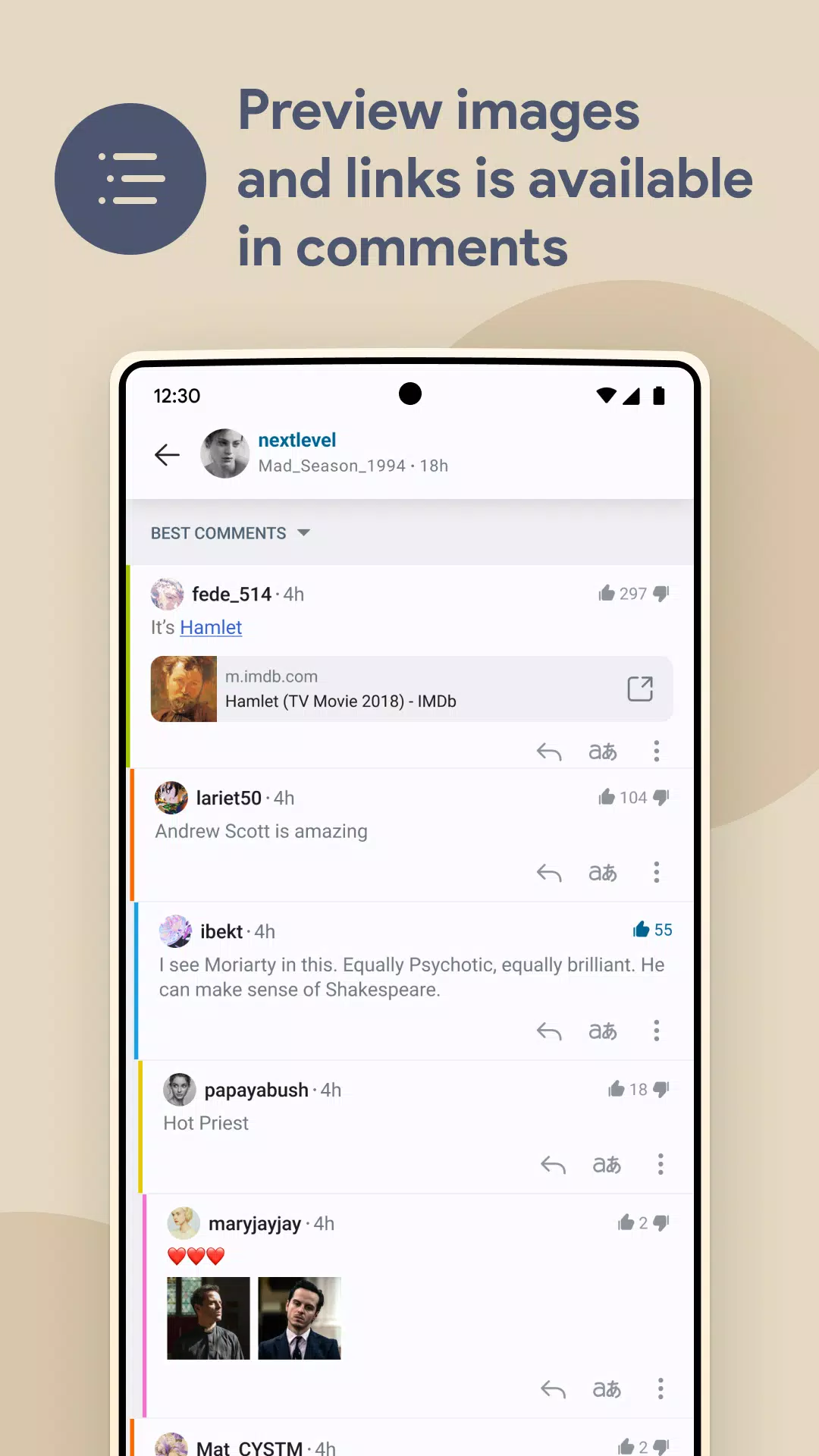 FatBird For Reddit 螢幕截圖 1