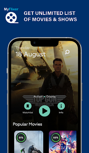 MyFlixer Movie & TV Shows Ekran Görüntüsü 0