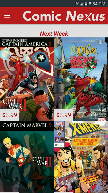 Comic Nexus Capture d'écran 0