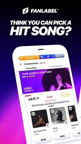 FanLabel: Daily Music Contests应用截图第2张
