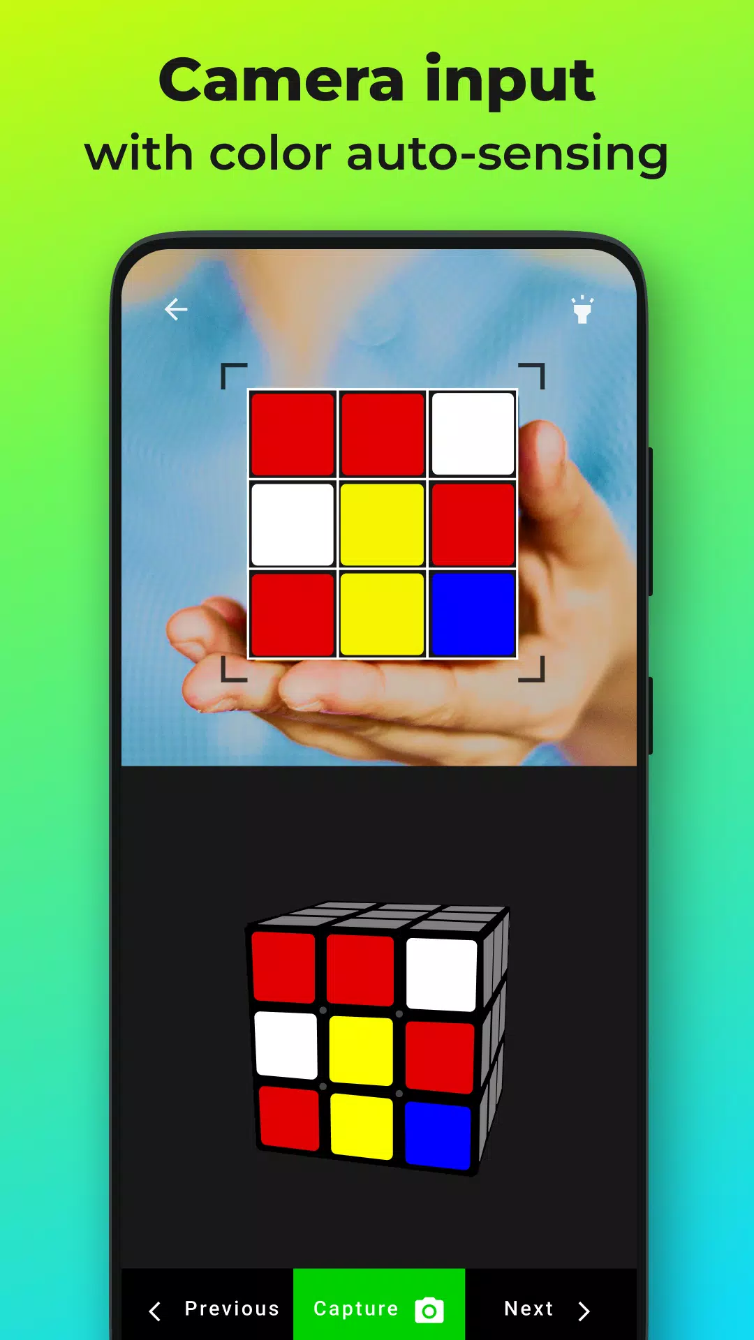 Solution de cube - Cube Cipher Screenshot 3