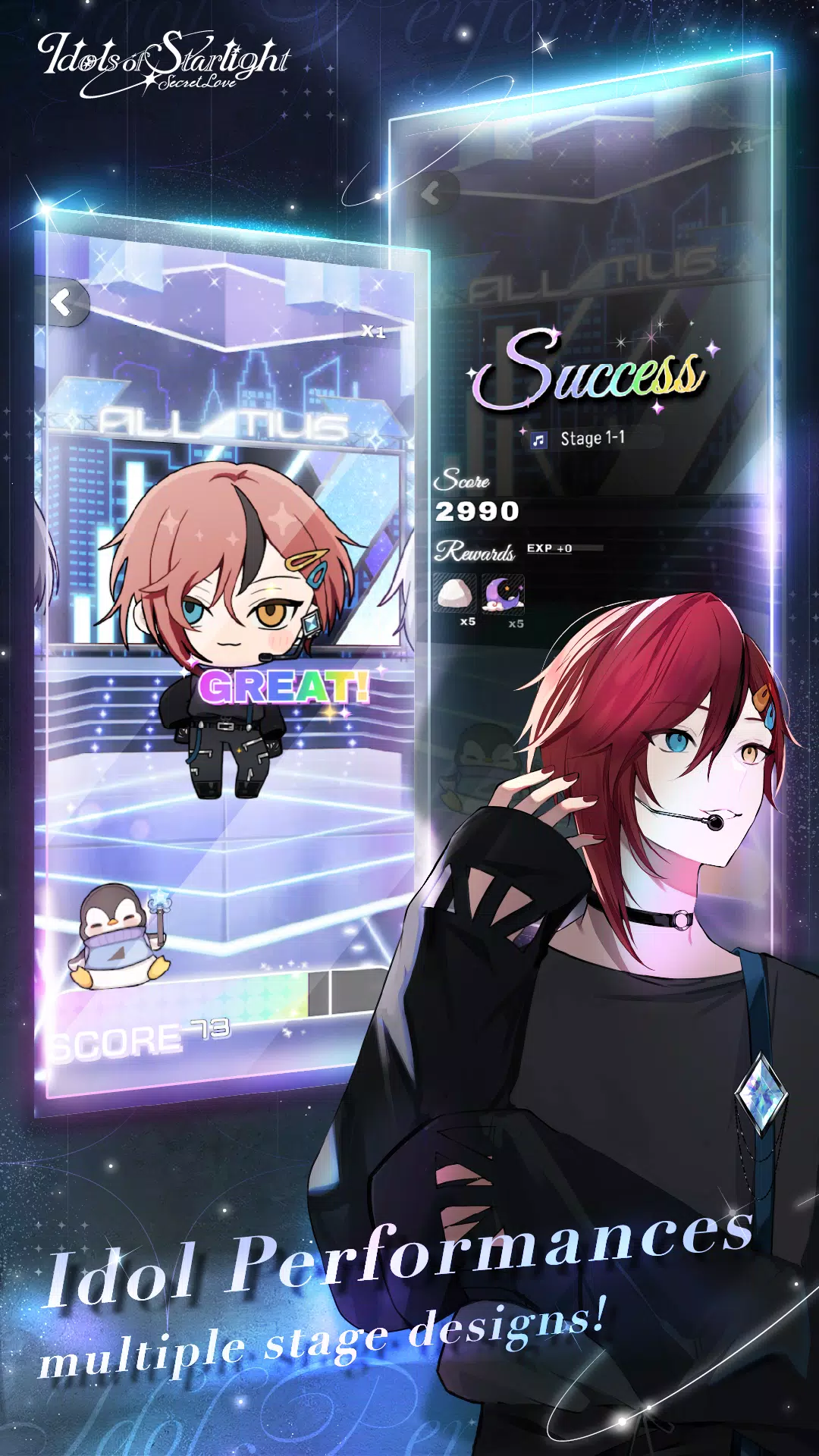 Idols of Starlight 螢幕截圖 2