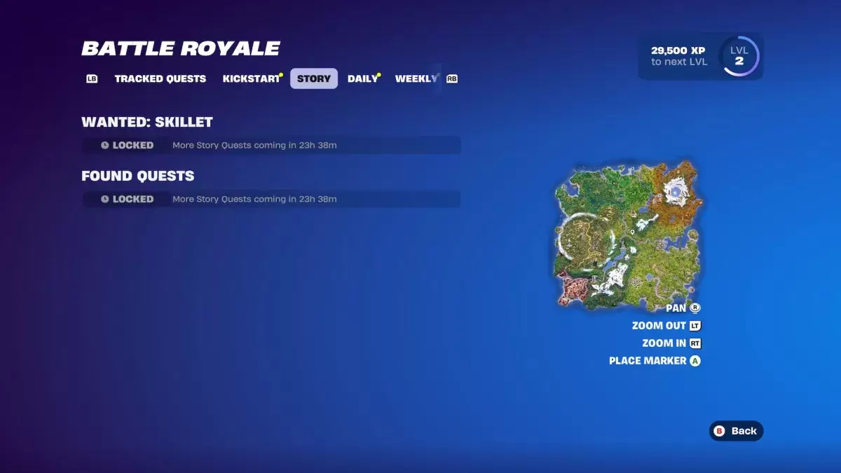 Fortnite အခန်းကြီး 6, ရာသီ 2 ။