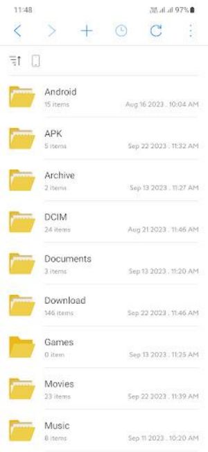 SD Card Manager For Android 螢幕截圖 0