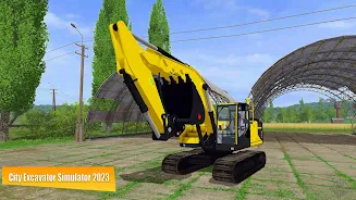 City Excavator Simulator 2023 螢幕截圖 1