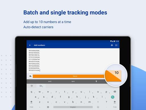 17TRACK Package Tracker Screenshot 0