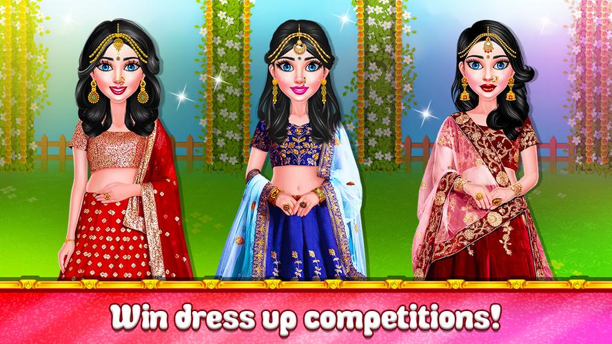 Indian Wedding Makeup Dressup スクリーンショット 1