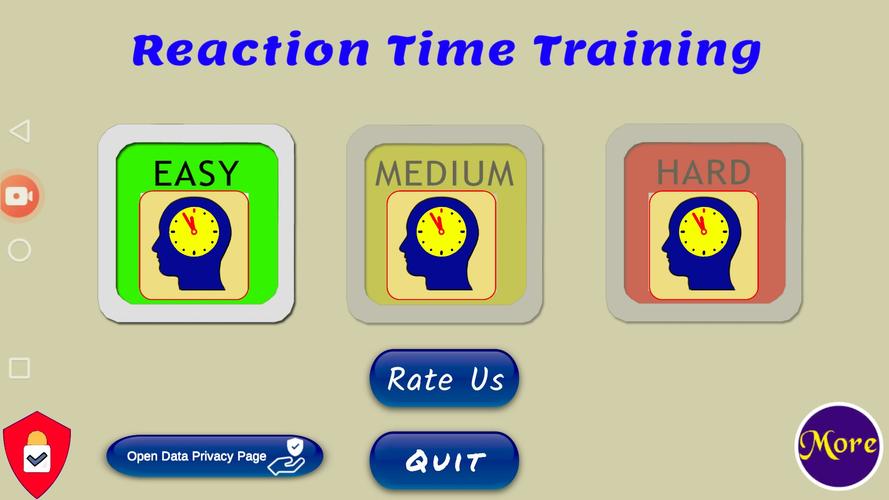 Reaction Time Training Captura de tela 0