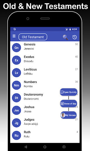 Schermata Yoruba & English Bible - With Full Offline Audio 0