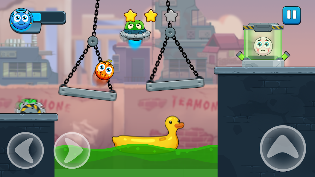 Ball Hero: Zombie city Mod Schermafbeelding 1