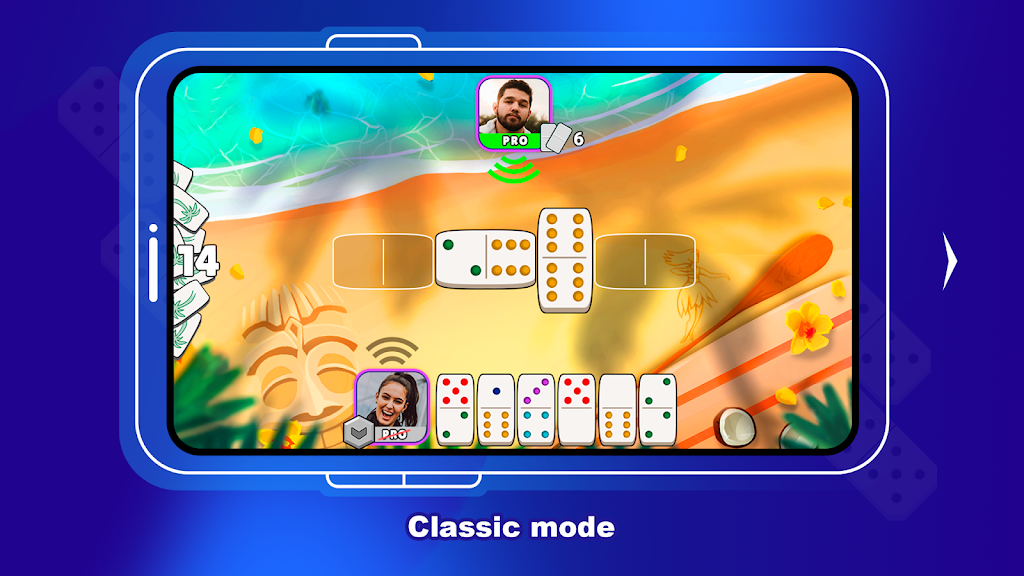 Classic domino - Domino's game Captura de tela 0