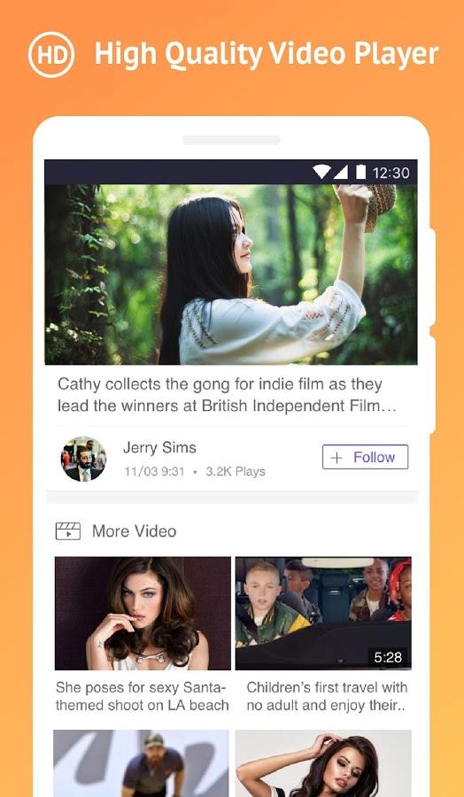 Xhub Video Player 螢幕截圖 0