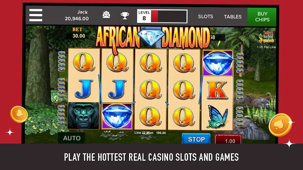 PlayJACK Slots スクリーンショット 1