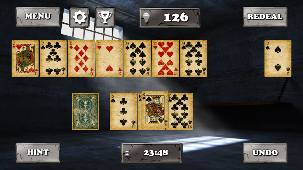 Prisoner Solitaire ဖန်သားပြင်ဓာတ်ပုံ 2