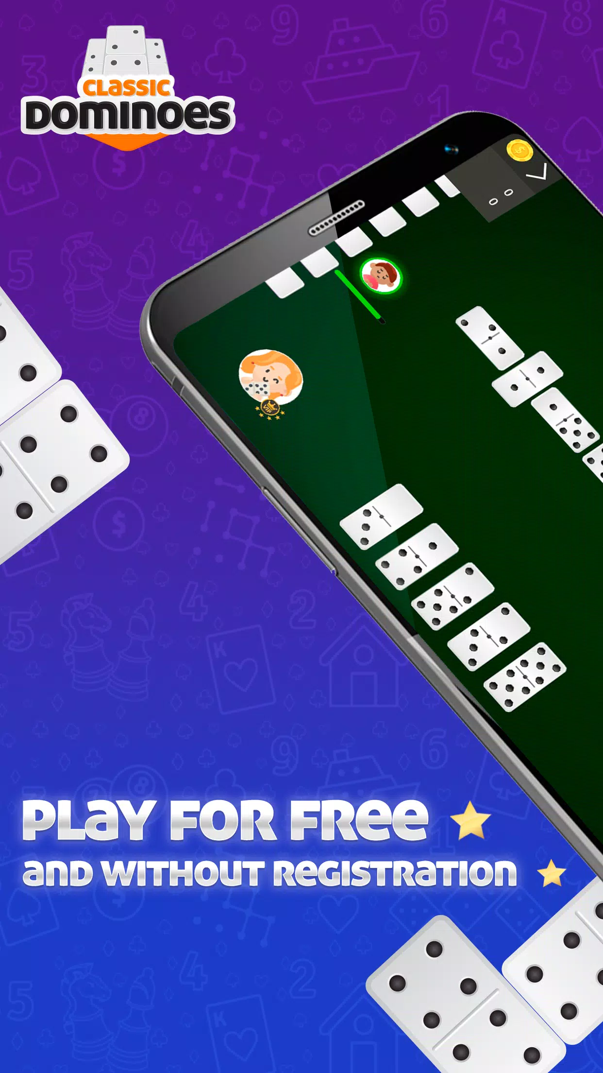 Dominoes Online - Classic Game ภาพหน้าจอ 1