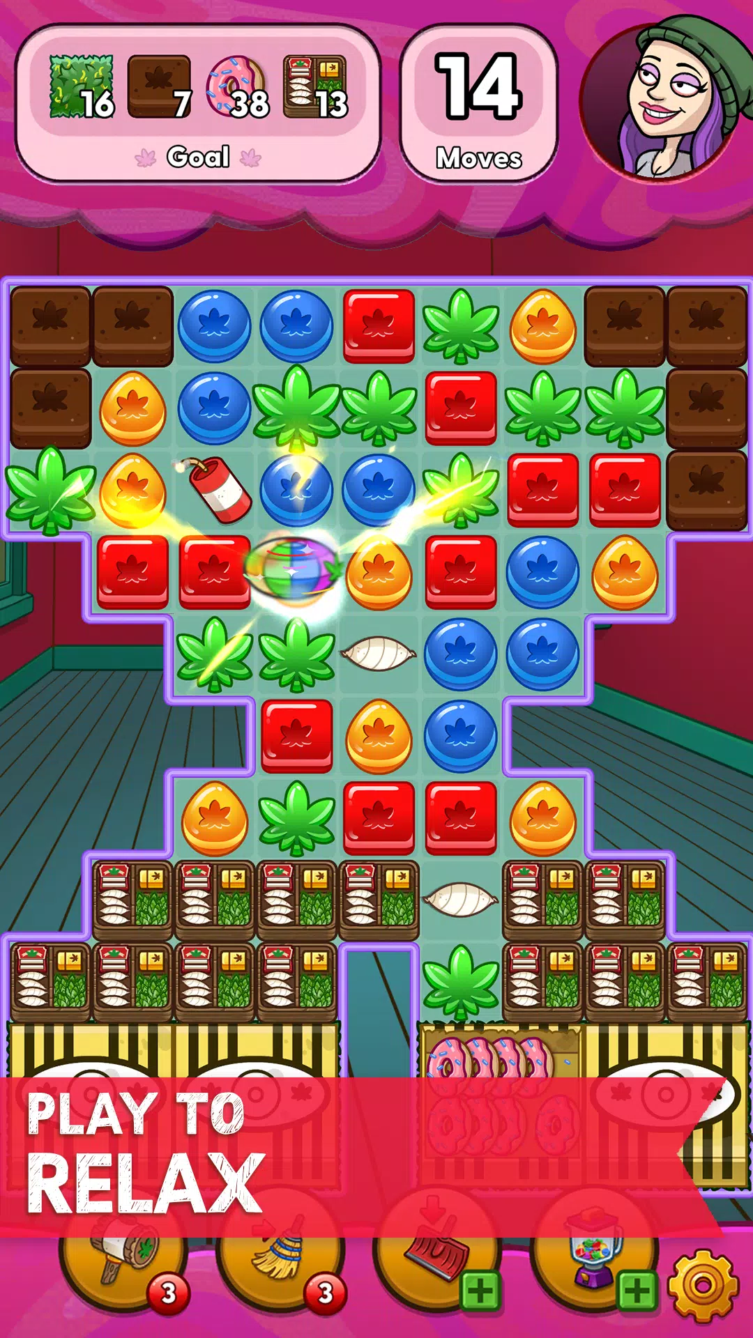 Bud Farm: Munchie Match Screenshot 2