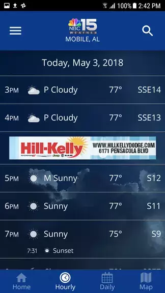 NBC 15 WPMI Weather应用截图第2张