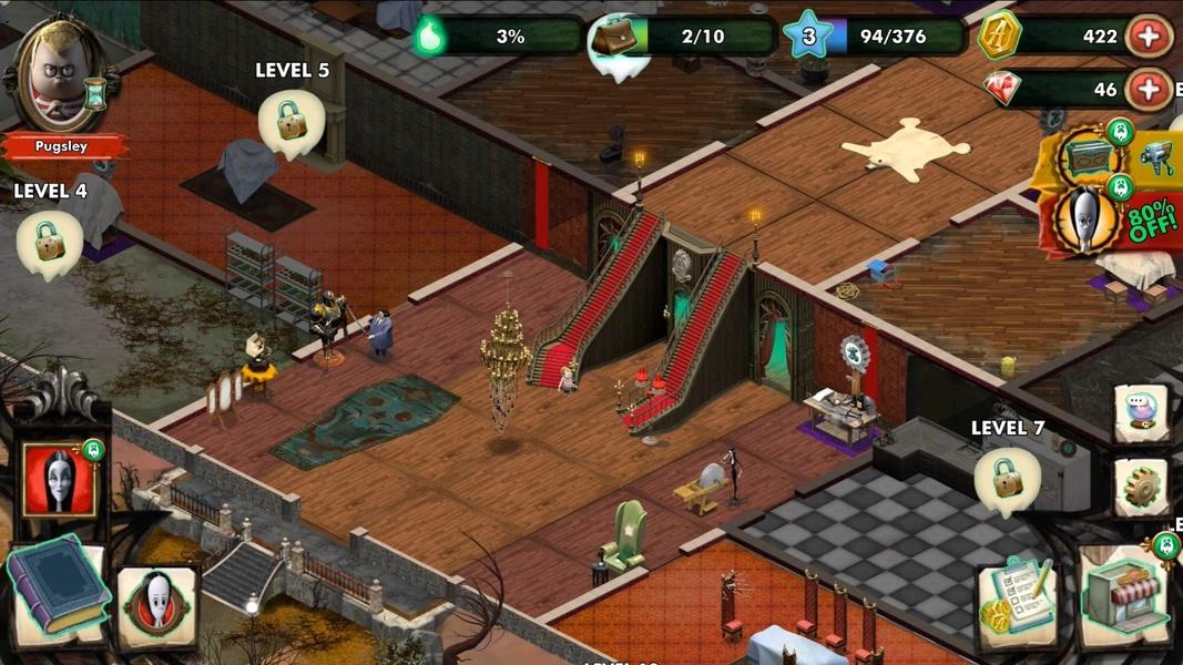 Addams Family: Mystery Mansion Screenshot 0