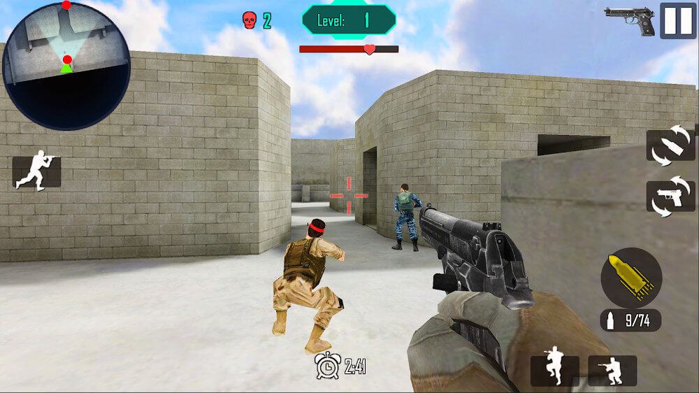 Gun Shoot War: Dead Ops Mod 스크린샷 2