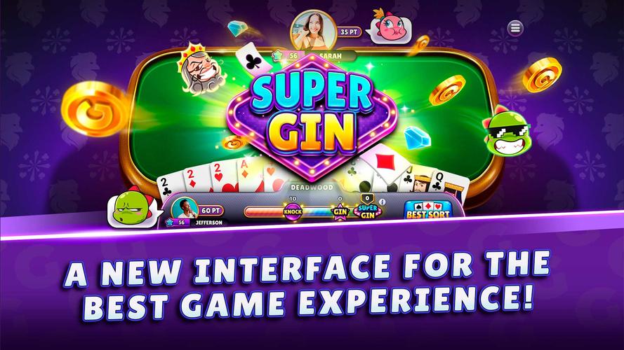 Gin Rummy Super - Card Game スクリーンショット 2