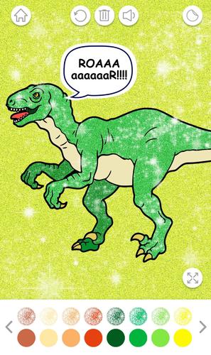 Schermata Glitter Coloring Game for Kids 3