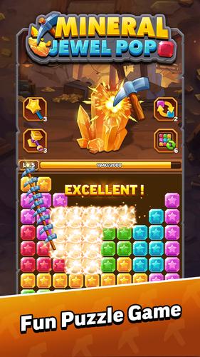 Mineral Jewel Pop Captura de tela 0