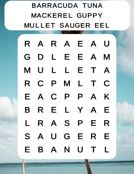 Word Search - Puzzle Game Mod 螢幕截圖 0