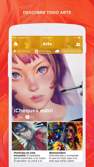 Arte Amino para La Ilustración 螢幕截圖 1