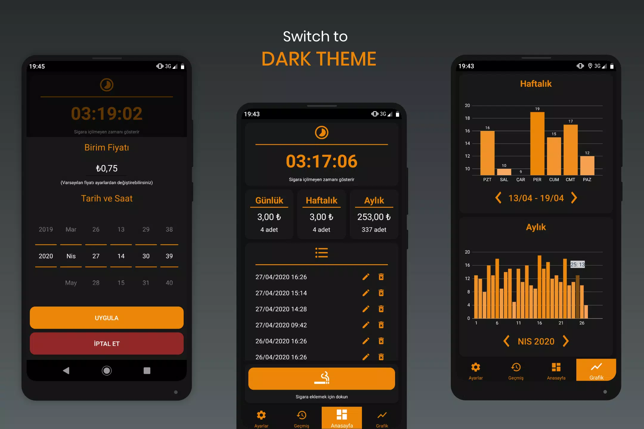 Cigarette Counter and Tracker Capture d'écran 2