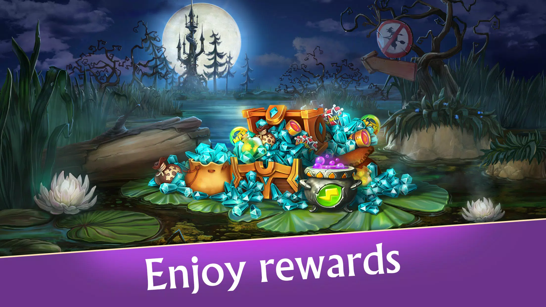 Witch's Pranks: F2P Adventure Ảnh chụp màn hình 1