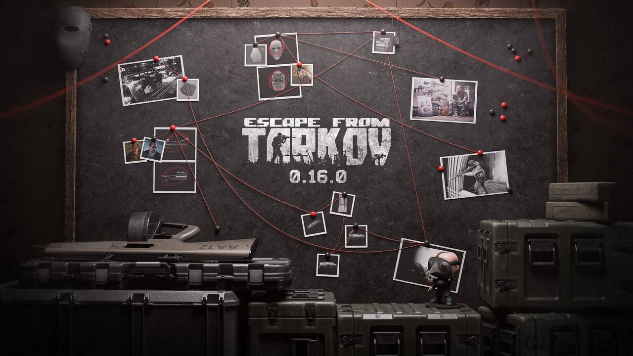 ในระหว่างการหลบหนีใหม่จากนักพัฒนาเช็ด Tarkov จะแสดงปีใหม่พิเศษ