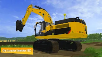 City Excavator Simulator 2023 स्क्रीनशॉट 0