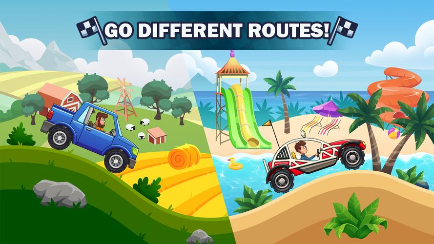 Racing Hills! Offroad Car Game Скриншот 3