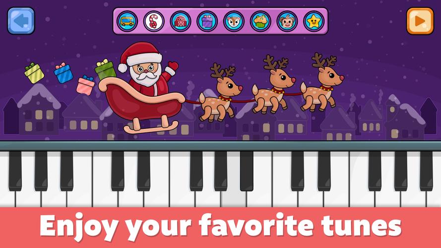 Baby Piano: Kids Music Games Zrzut ekranu 0