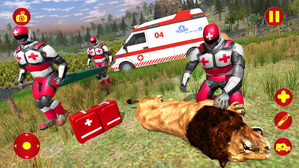 Doctor Robot Animals Rescue স্ক্রিনশট 0