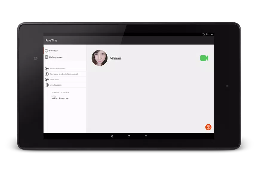 Fake video call - Prank call ဖန်သားပြင်ဓာတ်ပုံ 3