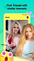 Meyoo - stranger video chat ภาพหน้าจอ 1