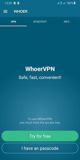 Whoer VPN - unlimited & free, 螢幕截圖 0