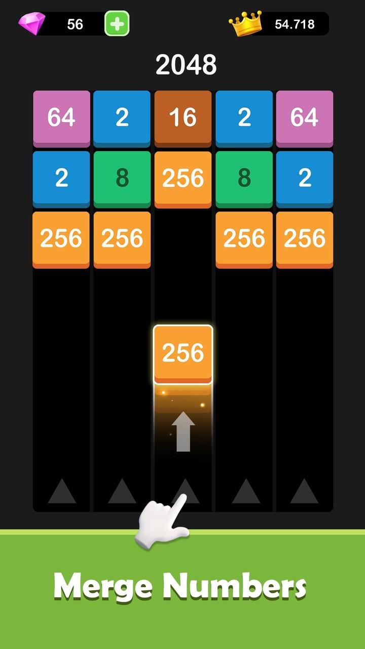 X2 Blocks: 2048 Merge Screenshot 0