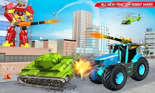 Hippo Robot Tank Robot Game 螢幕截圖 1