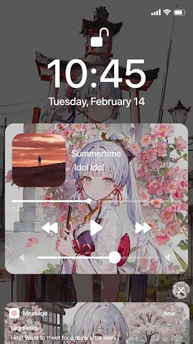 Wow Ayaka Theme - Icon Pack Captura de tela 2